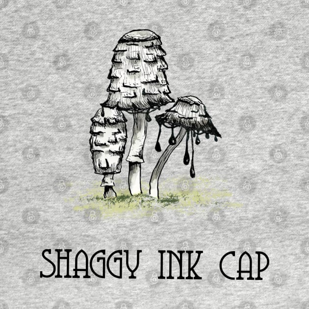 shaggy ink cap by svenj-creates